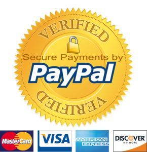Pricing collected and secured by Paypal